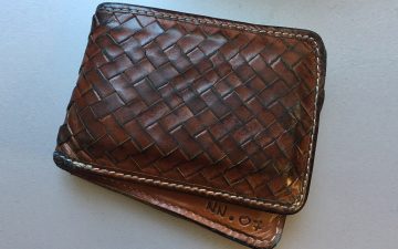 Fade-of-the-Day---NN.07-Woven-Leather-Wallet-(2.5-Years)-front