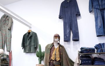 Inside the Brut Clothing showroom in Paris