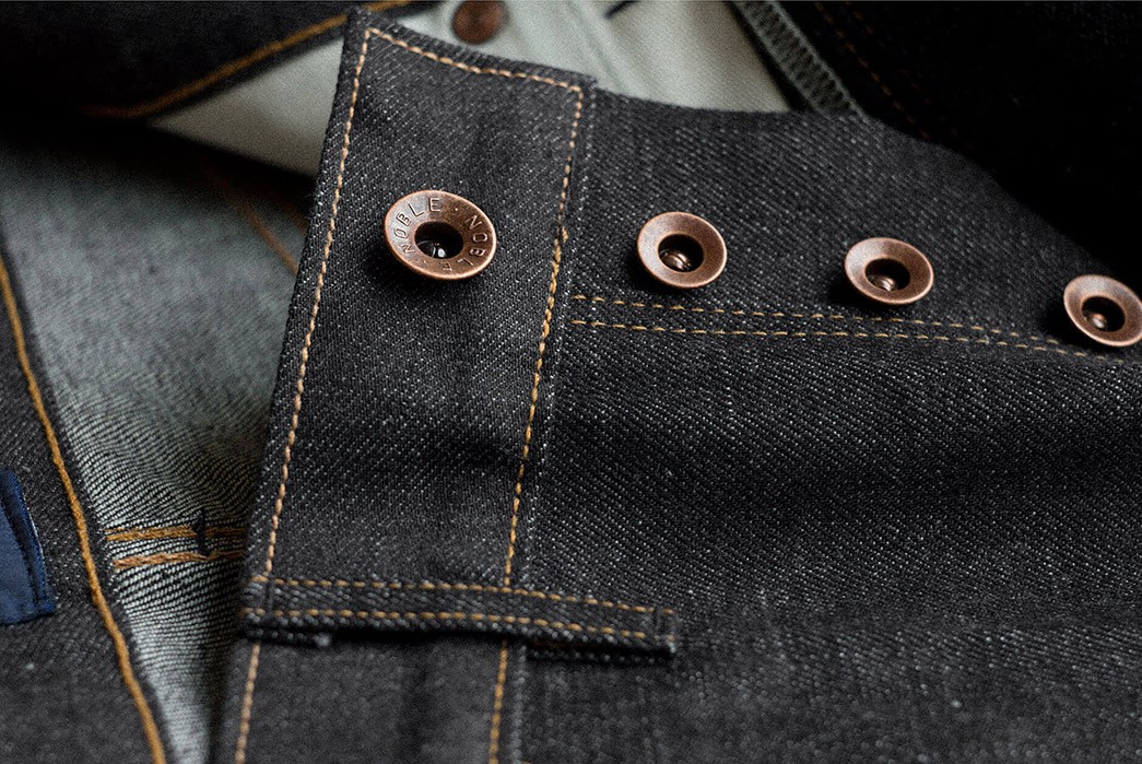 Noble-Denim's-Latest-Small-Batch-Uses-11.5oz.-Charcoal-Grey-Selvedge-Denim-front-buttons