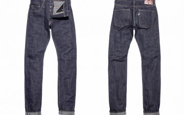 Pure-Blue-Japan-17oz-011-17oz.-Left-Hand-Twill-Tapered-Jean-front-back