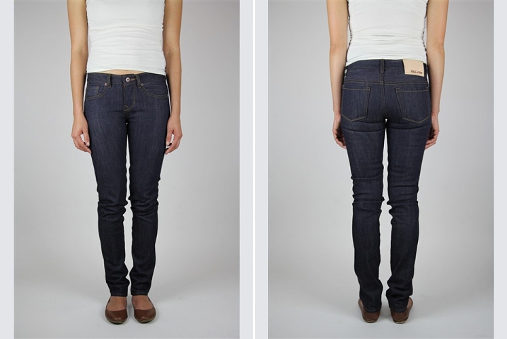 Railcar-Fine-Goods-Viper-X008-Women's-Raw-Selvedge-Denim-Jeans-front-back