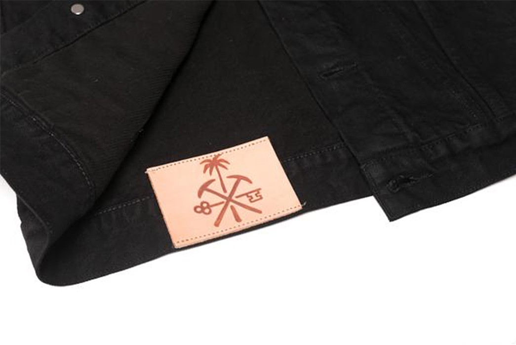 Snake-Oil-Provisions-and-3sixteen-Double-Up-on-a-Double-Black-Collaboration-jacket-inside-leather-patch