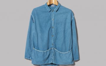 Tender-Prussian-Blue-Folded-Pocket-Shirt-front