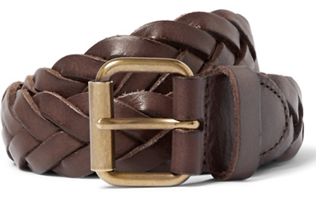 Woven-Leather-Belts---Five-Plus-One-1)-J.-Crew-3cm-Woven-Leather-Belt-in-Brown