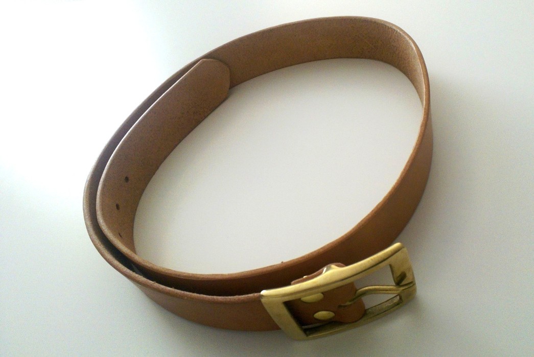 Fade of the Day - Custom leather belt (4 Months) all 2