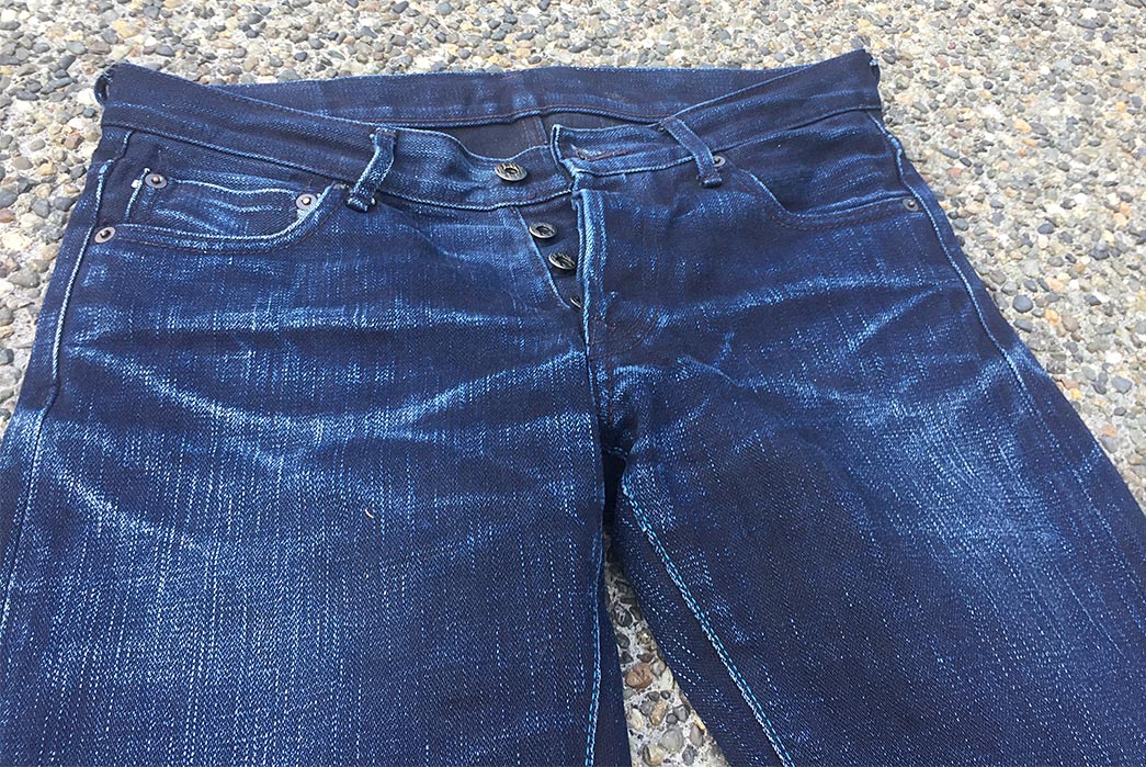 Fade-of-the-Day---Japan-Blue-x-Blue-Owl-JBO-220-(10-Months,-1-Wash,-1-Soak)-front-top