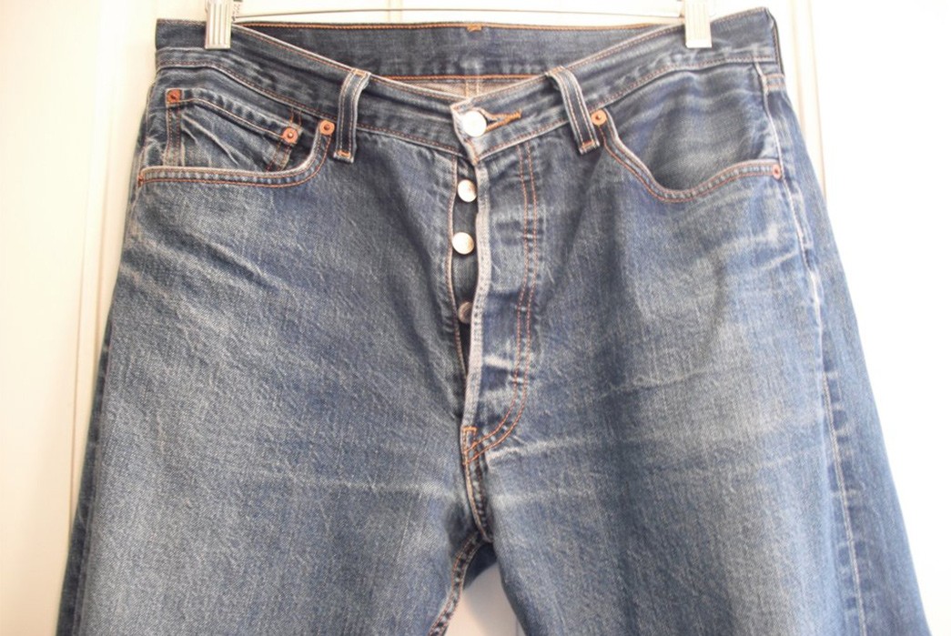Fade-of-the-Day---Levi's-501-STF-and-J.-Crew-Matchstick-Rigid-(7-Years,-Unknown-Washe)-front-top