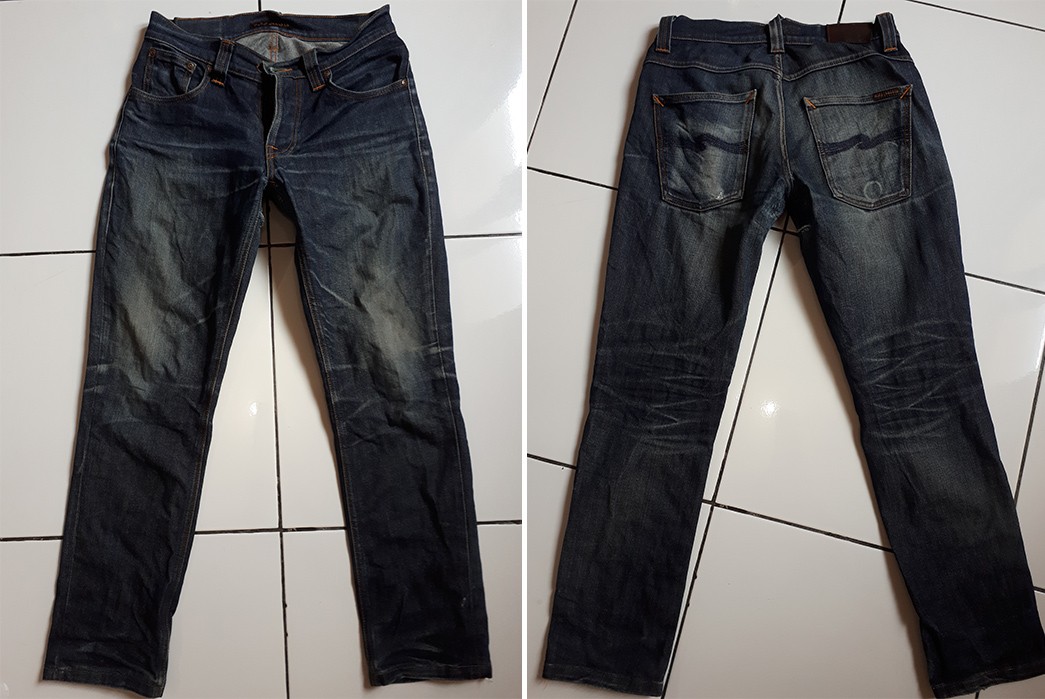 Fade-of-the-Day---Nudie-Grim-Tim-Dry-Navy-(2-Years,-3-Washes)-front-back