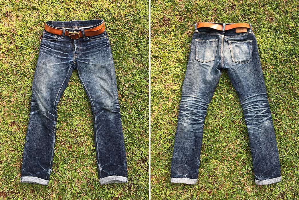 Fade-of-the-Day---Pure-Blue-Japan-XX-18oz.-013--(15-months,-2-Washes)-front-back
