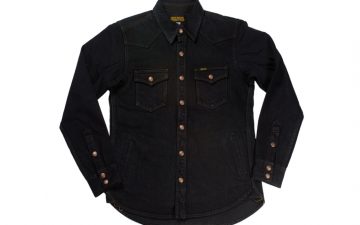 Iron-Heart-18oz.-Overdyed-Denim-CPO-Shirt-(With-Hand-Pockets!)-front