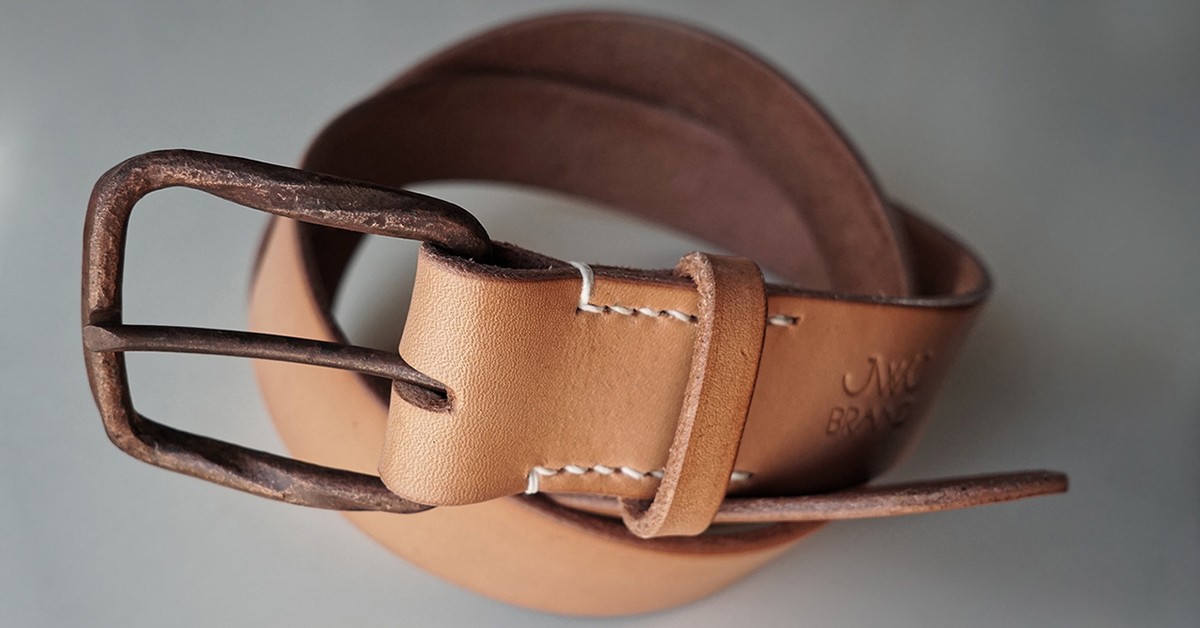 JWJ Brand's Introduces Their First Leather Belt