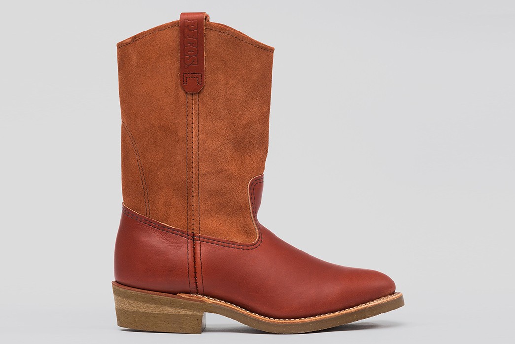 Eat-Dust-and-Red-Wing-Mix-Leathers-With-Their-Oro-Russet-Portage-Pecos-Boot-single-side