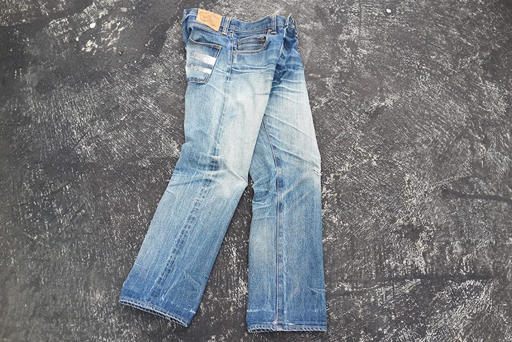 Fade-Friday---Momotaro-x-Japan-Blue-0700SP-(~4-Years,-Unknown-Washes)-side