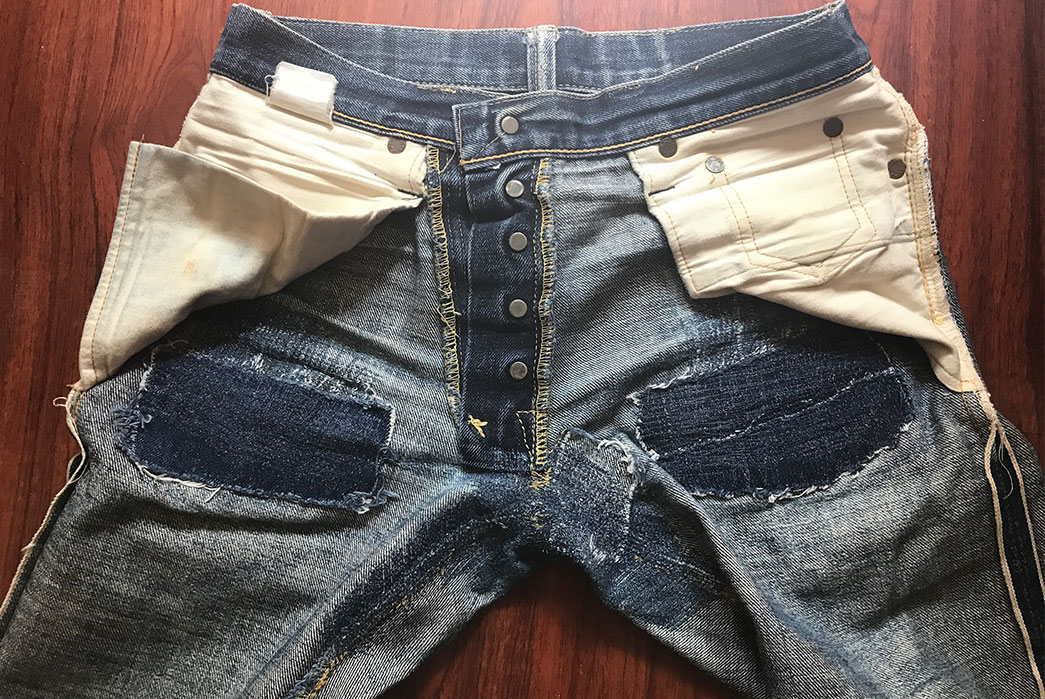 Fade-Friday---Skull-Jeans-5010XX-6x6-(22-Months,-2-Washes,-6-Soaks)-front-top-inside