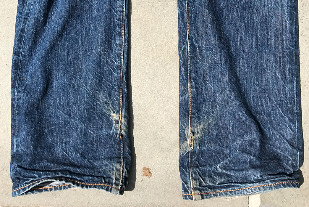 Fade-of-the-Day---Levi's-501-STF-(4-Years,-3-Washes)-front-legs-down