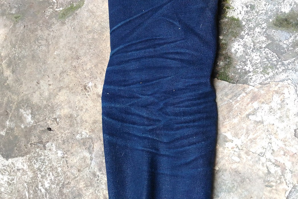 Fade-of-the-Day---Levi's-505-C-Elvis-(6-Months,-2-Washes,-1-Soak)-back-leg