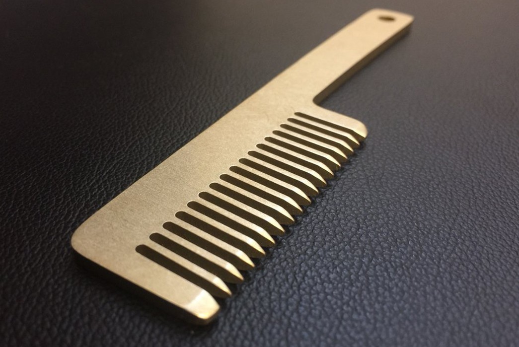 High-End-Combs---Five-Plus-One-5-Metal-Comb-Works-Kanto-in-Brass
