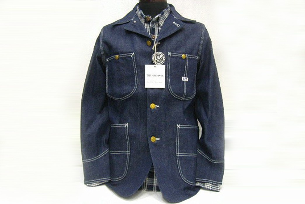 Lee-Jeans---History,-Philosophy,-and-Iconic-Products-Lee-Coverall-Jacket.-Image-via-Rakuten.
