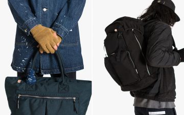 Maple's-Fall-Winter-2017-Lookbook-is-Black-and-Blue-bag-on-front-and-on-back