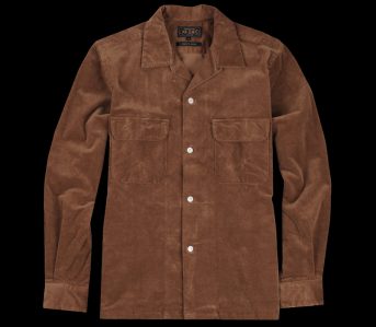 beams-made-in-japan-corduroy-open-collar-shirt-front