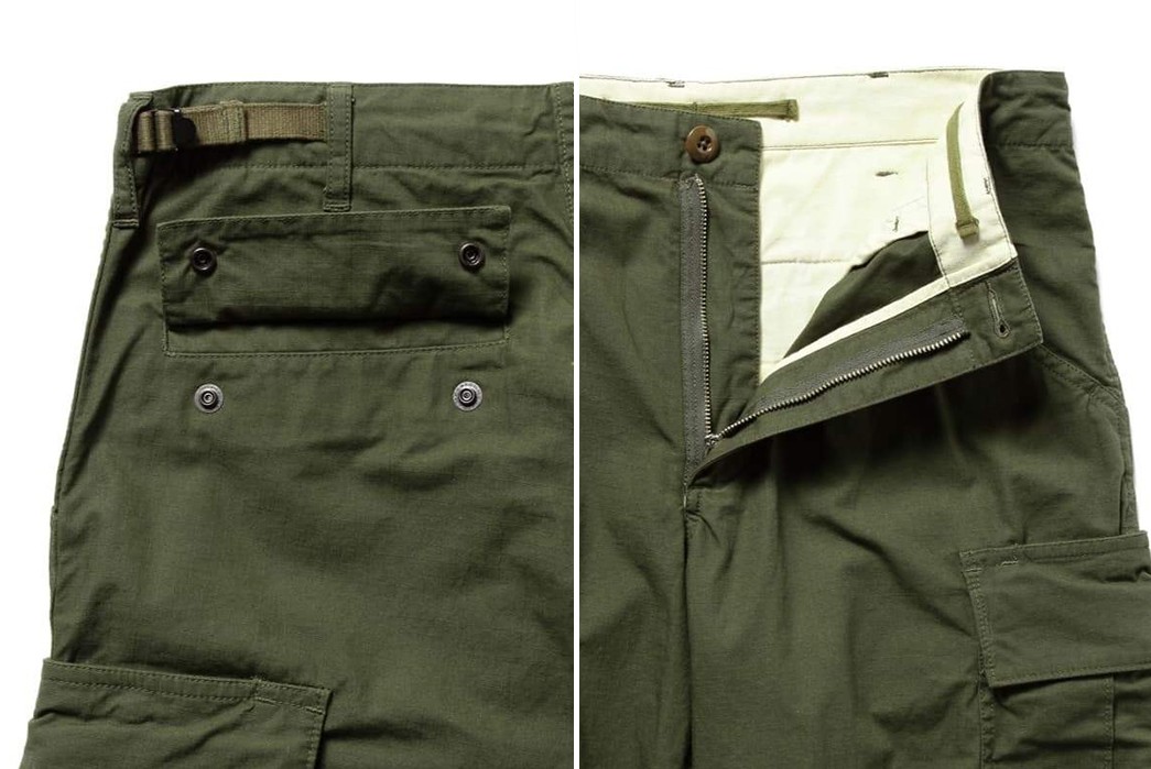 Beams Plus Ripstop Military 6 Pocket Trousers