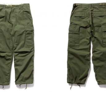 Beams-Plus-Ripstop-Military-6-Pocket-Trousers-front-back
