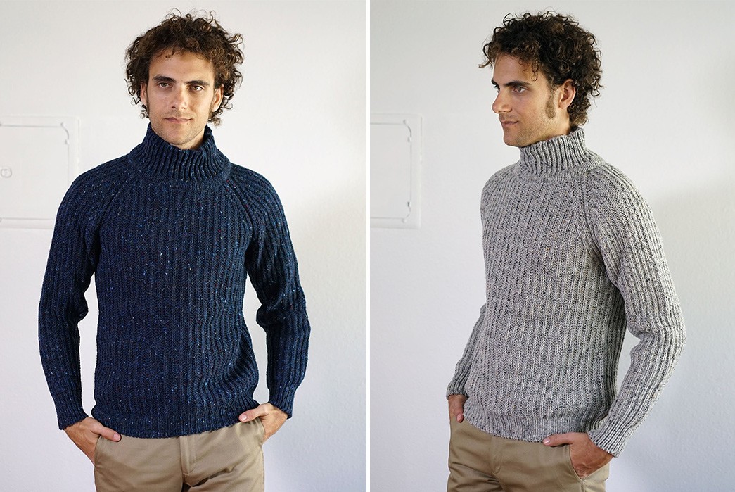 epaulet-releases-a-series-of-melancholic-turtleneck-sweaters-blue-and-grey-model-front-and-side