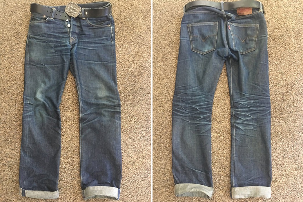 levi's shrink to fit fades