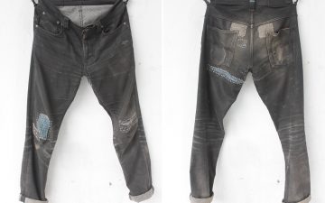 Fade-of-the-Day---Nudie-Thin-Finn-Dry-Cold-Black-(17-Months,-2-Washes)-front-back