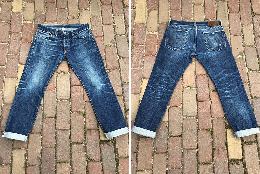 RRL Low Straight (3 Years, 3 Washes) - Fade of the Day