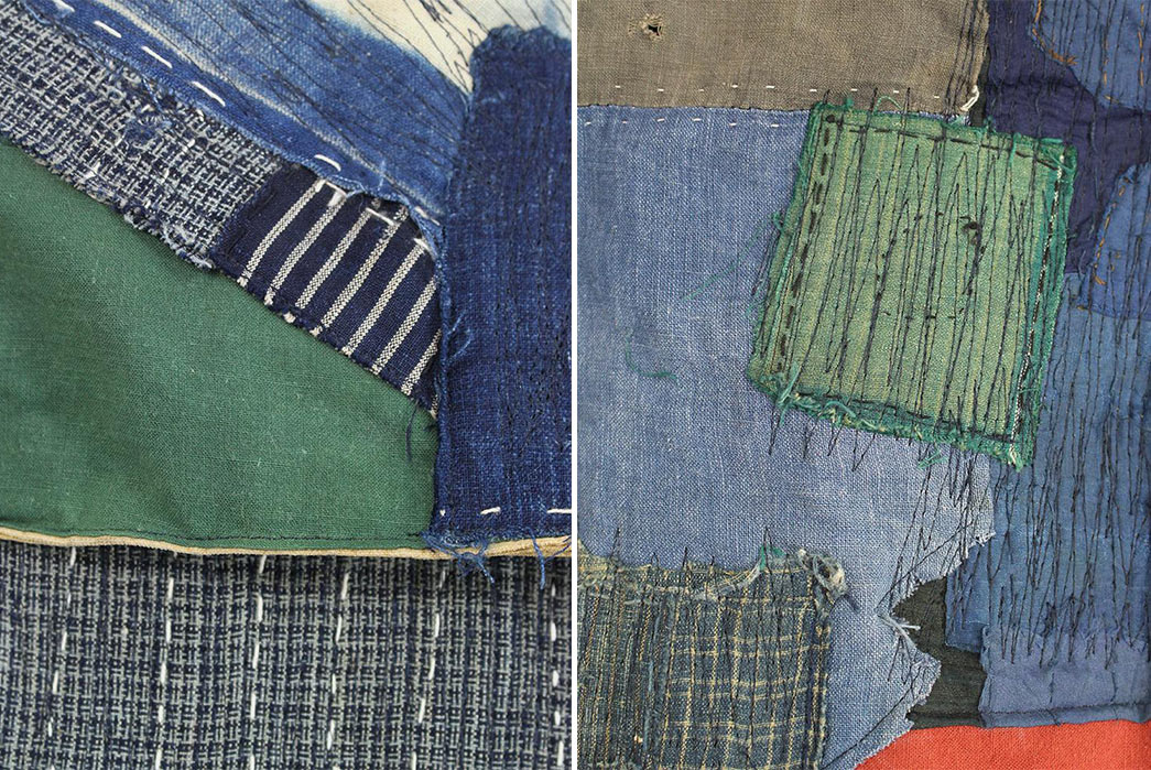 Kiriko Patches Up Vintage Duxbak with Boro Fabric
