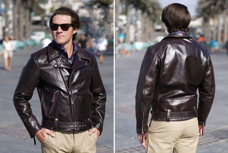 Make-Your-Own-Custom-Leather-Jacket-Thanks-to-Epaulet-and-Aero-double-rider-model-front-back