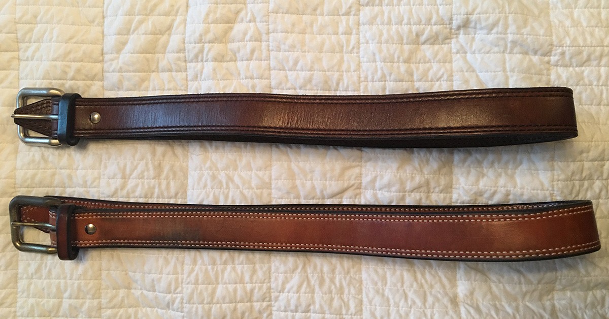 Fade of the Day - Last Genuine Leather Company Signature Belt (7 Years, 10  Months, 1 Accidental Soak)