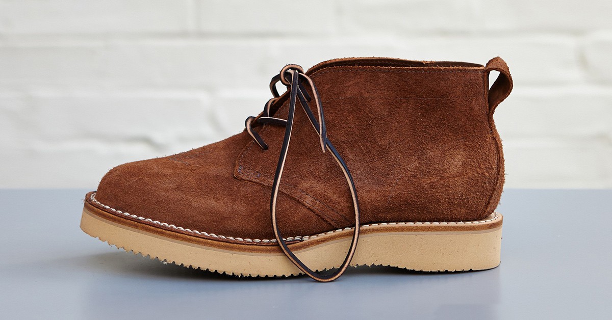 Nigel Cabourn Reunites With Viberg for an Exclusive Chukka Boot