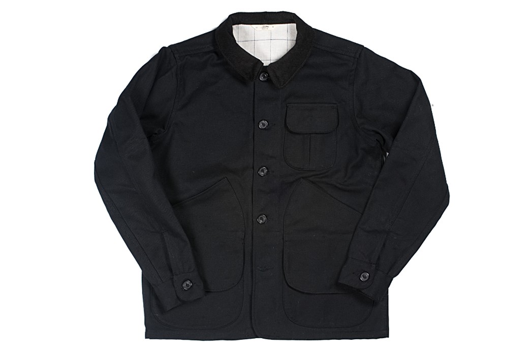 3sixteen-black-cotton-duck-hunting-jacket-front