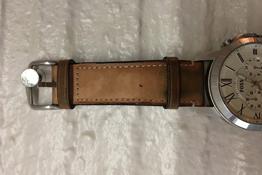 fade-of-the-day-grant-chronograph-tan-watch-strap-3-months-front-detailed