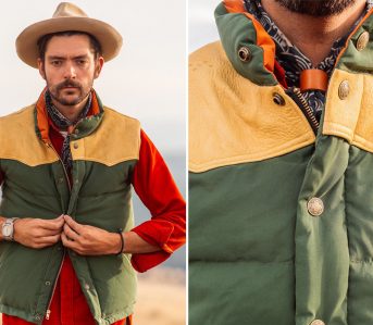 ginews-hunted-their-own-elk-for-this-down-vest-model-front-and-model-front-detailed