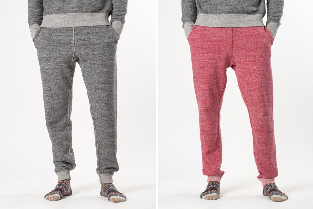 iron-heart-heavy-loopwheel-sweatpants-model-fronts-grey-and-rose