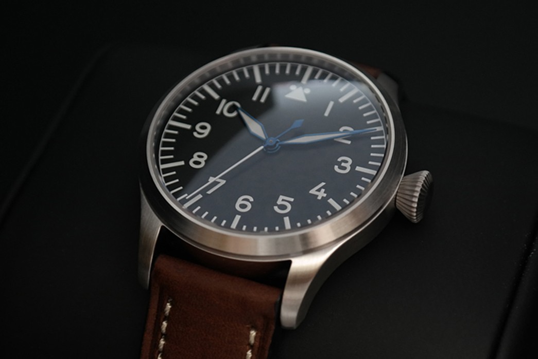 automatic-pilot-watches-under-500-five-plus-one 1) Tisell: 40mm Pilot