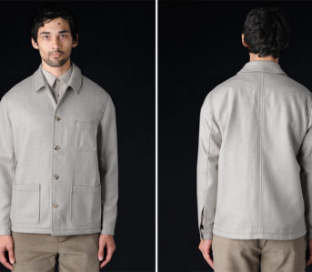 de-bonne-facture-revives-1960s-deadstock-fabric-for-their-work-jacket-model-front-back