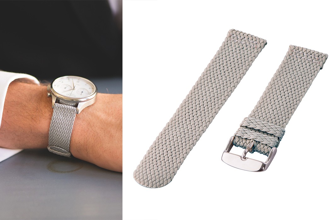 fabric-watch-straps-five-plus-one-2-clockwork-synergy-2-piece-perlon-in-light-grey