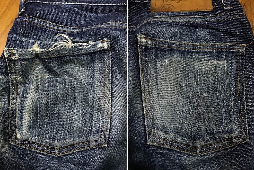 fade-of-the-day-naked-famous-stretch-selvedge-3-years-15-washes-back-pockets