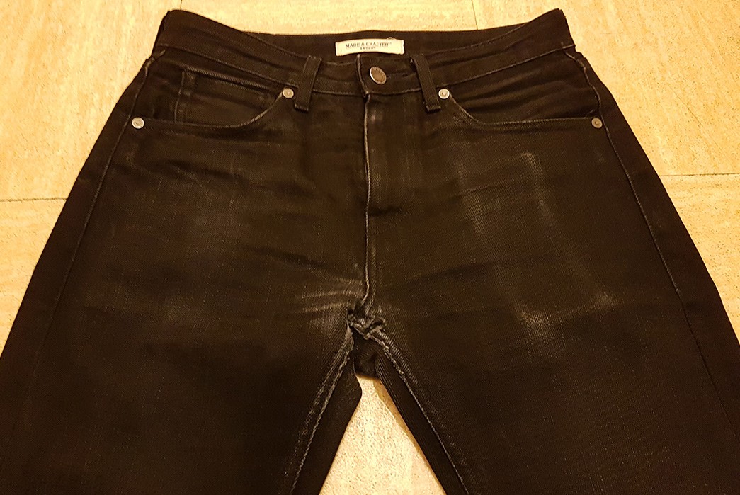 Fade of the Day - Levi's Tack Selvedge Slim Black (19 Months, 7 