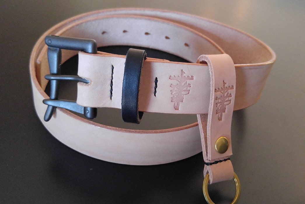 fade-of-the-day-pigeon-tree-crafting-veg-tan-quick-release-belt-10-months-new