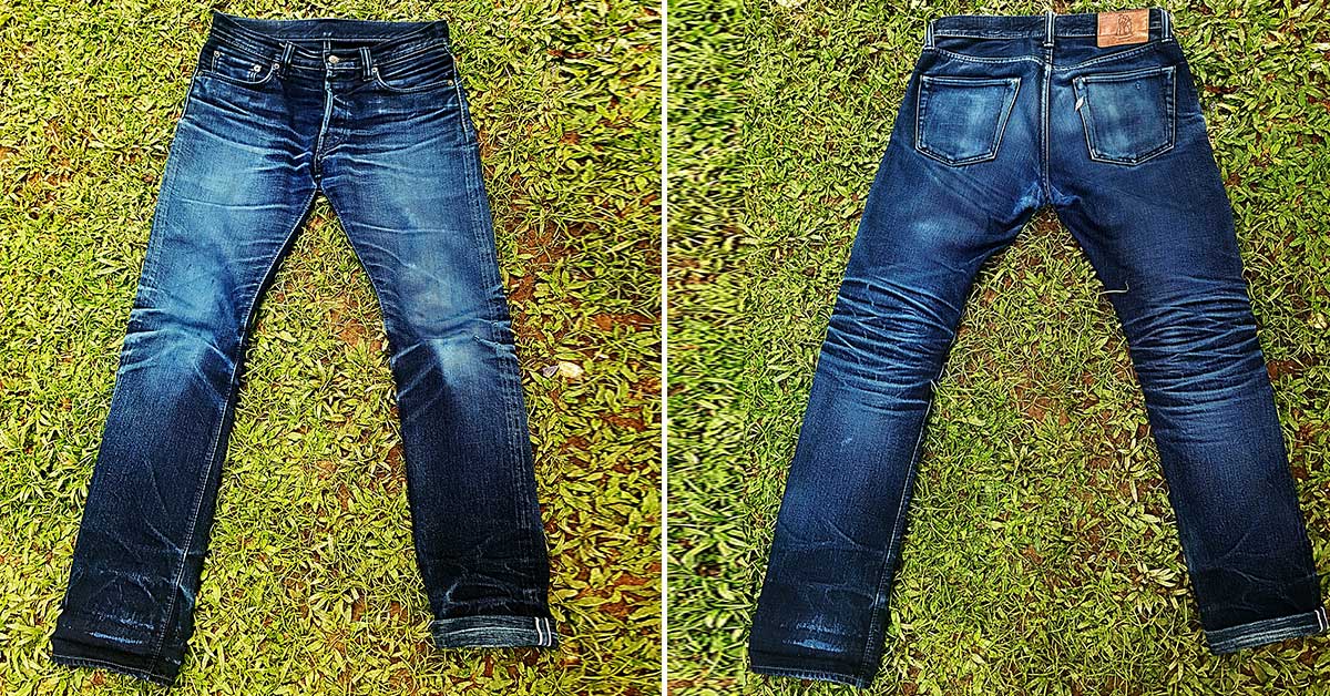 Pure Blue Japan XX-020 (20 Months, 4 Washes, 1 Soaks) - Fade Friday
