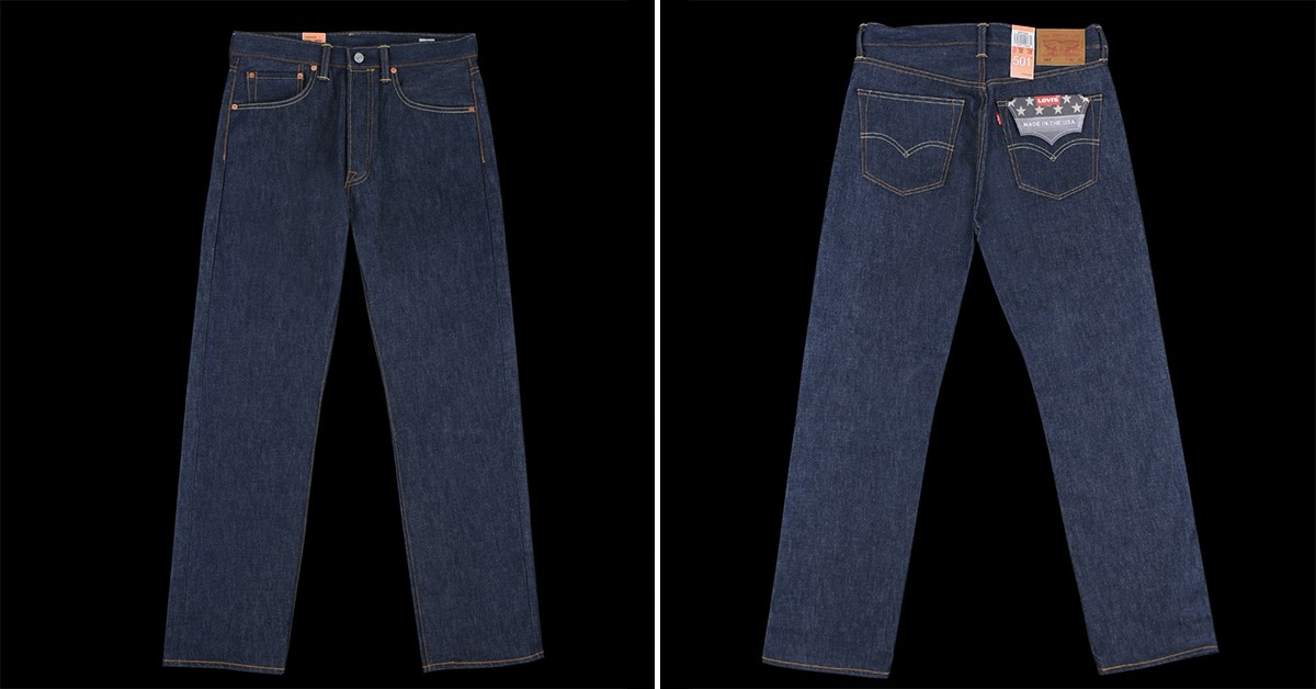levis made in usa selvedge
