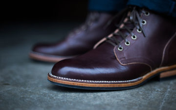 viberg-jolts-up-your-jaunt-with-coffee-essex-leather-service-boots-pair-front-side