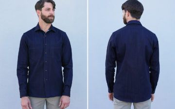 epaulets-9oz-kuroki-denim-chainstitch-shirt-is-primed-for-roping-model-front-back