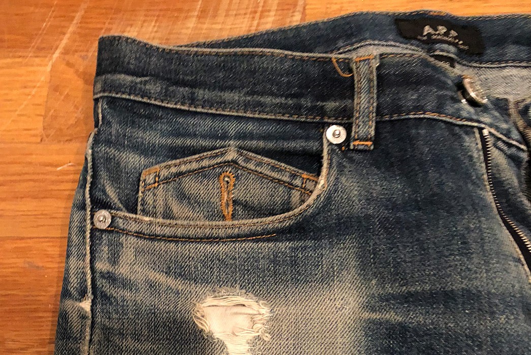 Fade of the Day - A.P.C. Unknown Model (2 Years, Unknown Washes)