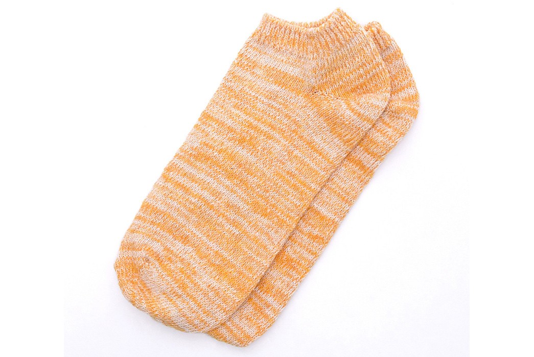 american-trench-random-plait-ankle-socks-yellow